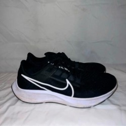 Nike Shoes | Nike Air Zoom Pegasus 38 Running Shoe - Mens Size 12 | Color: Black/White | Size: 12