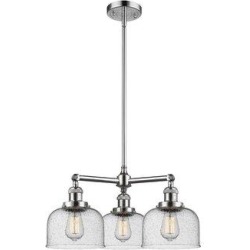 Innovations Lighting Large Bell 3 - Light Pool Table Light Metal in Gray | Wayfair 207-PC-G74 found on Bargain Bro from Wayfair for USD $441.79