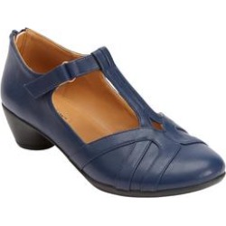 Wide Width Women's The Celine Shootie by Comfortview in Navy (Size 10 1/2 W) found on Bargain Bro from Jessica London for USD $37.99