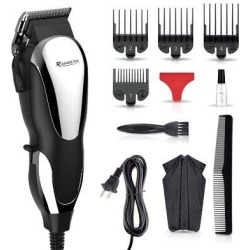 RAINBEAN Corded Hair Clippers Metal in Black, Size 10.0 H x 8.0 W x 6.0 D in | Wayfair HC204 found on Bargain Bro Philippines from Wayfair for $41.99