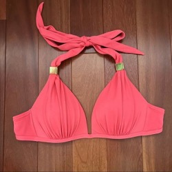 Victoria's Secret Swim | Hot Pink Bikini Top | Color: Pink | Size: S found on Bargain Bro from poshmark, inc. for USD $9.88