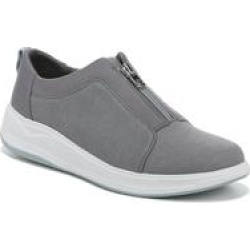 Wide Width Women's Bz Takeeasy Sneakers by BZees in Grey Shimmer (Size 8 W) found on Bargain Bro from SwimsuitsForAll.com for USD $73.71