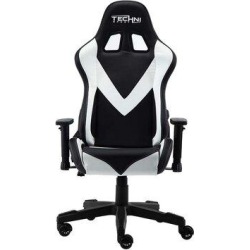 Chunhelife TS-92 Office-PC Gaming Chai, White in Black/Gray/White, Size 53.0 H x 27.5 W x 25.0 D in | Wayfair CHH-RTA-TS92-WHT found on Bargain Bro from Wayfair for USD $255.19