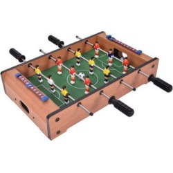 Dream House 20 Inch Indoor Competition Game Soccer Table Solid Wood in Brown/Green, Size 4.0 H x 20.0 W in | Wayfair FHY65497802 found on Bargain Bro from Wayfair for USD $78.96