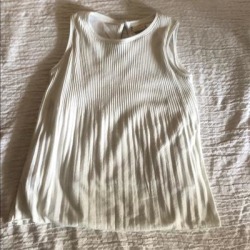 Zara Shirts & Tops | Flowy, Gauzy Zara Girls Tank | Color: White | Size: 8g found on Bargain Bro from poshmark, inc. for USD $6.84