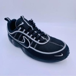 Nike Shoes | Nike Shoes Air Zoom Spiridon Running Shoes Athletic Shoes Black Men Size 12 | Color: Black | Size: 12