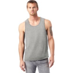 Alternative 1091C1 Men's Go-To Tank Top in Heather Grey size Small | Cotton