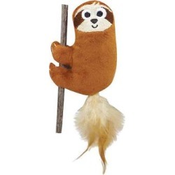 Mad Cat Sloth Silvrvine Stick Cat Toy, .02 LB, Brown