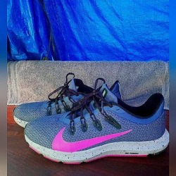 Nike Shoes | Running Shoes | Color: Blue/Pink | Size: 9