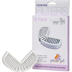 Pioneer Pet Raindrop Pet Fountain Replacement Filters