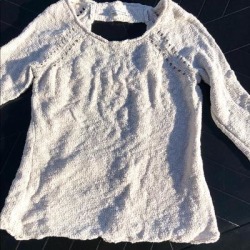 American Eagle Outfitters Sweaters | American Eagles Outfitters Creamy White Sweater Lg | Color: White | Size: L