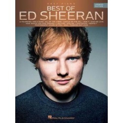 Best Of Ed Sheeran For Easy Piano: Updated Edition