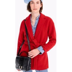 J. Crew Jackets & Coats | J.Crew Camille Short Wrap Coat | Color: Red | Size: Sp found on MODAPINS