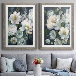 Winston Porter Nocturnal Radiance I - 2 Piece Painting Print Set Paper in Green, Size 44.0 H x 62.0 W in | Wayfair D1A56F87639E46B3A63552BE9CB38100 found on Bargain Bro from Wayfair for USD $212.79