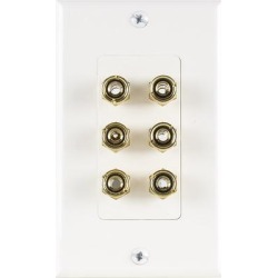 Metra ethereal 3 Speaker Binding Post Decora Style- White