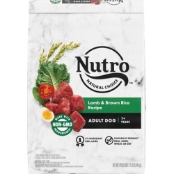 Nutro Natural Choice Lamb & Brown Rice Recipe Adult Dry Dog Food, 12 lbs.