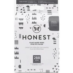 The Honest Company Baby Wipes - 288-Ct. Gray Abstract Wipes