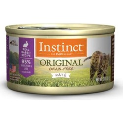 Instinct Original Grain-Free Pate Real Rabbit Recipe Wet Cat Food, 3 oz.