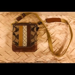 Coach Bags | Coach Original Cross Body. Gently Used. Browntan. | Color: Brown/Tan | Size: Crossbody found on Bargain Bro Philippines from poshmark, inc. for $22.00