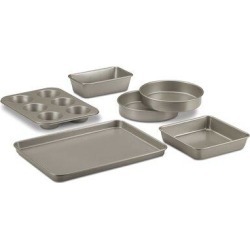 Cuisinart 6 Piece Bakeware Set Steel in Gray | Wayfair AMB-6CH
