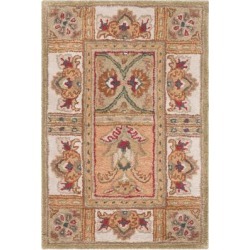 SAFAVIEH Handmade Classic Evia Traditional Oriental Wool Rug found on Bargain Bro from Overstock for USD $26.59