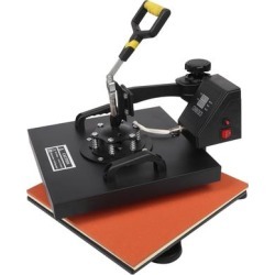 8 in 1 15" x 15" Digital Heat Press Transfer Sublimation Machine - 15 x 15 in