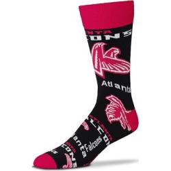 "For Bare Feet Atlanta Falcons Wall to Crew Socks"