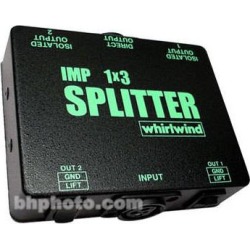 Whirlwind SP1X3 - 1x3 Mic Splitter SP1X3 found on Bargain Bro from B&H Photo Video for USD $111.72