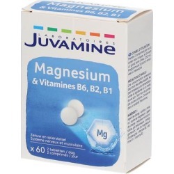 Juvamine Magnesium + Vitamine B6 + B2 + B1 pc(s) Comprimés effervescents
