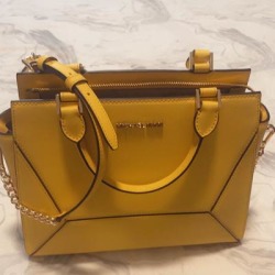 Michael Kors Bags | Beautiful Yellow Michael Kors Purse. | Color: Gold/Yellow | Size: Os found on Bargain Bro from poshmark, inc. for USD $68.40