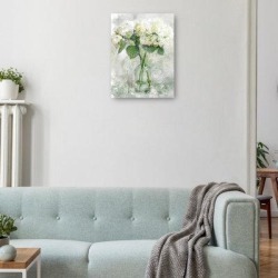 Red Barrel Studio® Simplicity By Studio Arts Canvas Art Print Canvas & Fabric in Green, Size 24.0 H x 18.0 W x 1.5 D in | Wayfair