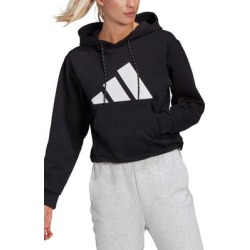Logo Hoodie - Black - Adidas Sweats