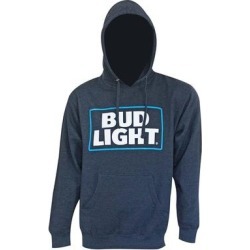 Bud Light Navy Blue Logo Hoodie (M), Men's(cotton)