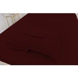 The Twillery Co.® Nancy Sheet Set Rayon from Bamboo/Rayon in Red, Size 96.0 H x 81.0 W in | Wayfair BBD845AFE9474DDFB34CFE4F06DACC5D found on Bargain Bro Philippines from Wayfair for $37.99