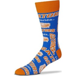 "For Bare Feet Florida Gators Wall to Crew Socks"