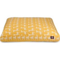 Majestic Pet Stretch Yellow Rectangle Pet Bed, 44