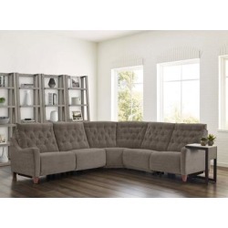 Parker Living Chelsea - Willow Brown 5-Piece Modular Power Relicining Sectional - Parker House MCHE-5PCMOD-WBR found on Bargain Bro Philippines from totally furniture for $2056.32