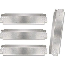 Quickflame Heat Plates For Nexgrill 720-0830H, 720-0864, 720-0864M Gas Grill, Stainless Steel Grill Heat Shield Tent, Burner Cover | Wayfair