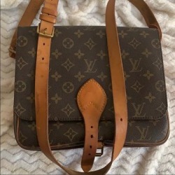 Louis Vuitton Bags | Authentic Vintage Louis Vuitton Cartouchiere Gm | Color: Brown/Tan | Size: Gm found on Bargain Bro Philippines from poshmark, inc. for $500.00