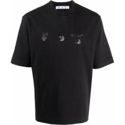 Off-White c/o Virgil Abloh T-Shirt mit Hands Off-Logo found on MODAPINS