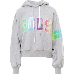 Logo Hoodie - Gray - Gcds Sweats
