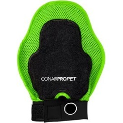 CONAIRPROPET Grooming Glove for Dogs, Medium/Large, Green / Black