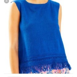 Lilly Pulitzer Tops | Brand New Edenwood Lilly Top | Color: Blue | Size: S found on Bargain Bro Philippines from poshmark, inc. for $50.00
