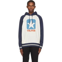 Off-white Converse Edition Logo Hoodie - Blue - Telfar Sweats