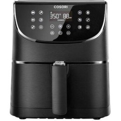 Cosori Smart 5.4 Liter Air Fryer w/ Bonus Rack & Skewers Plastic in Black, Size 11.8 H x 11.8 W x 12.6 D in | Wayfair CS158-AF-R19
