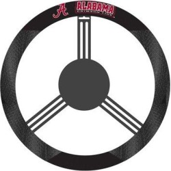 NeoPlex NCAA Steering Wheel Cover Polyester in Black, Size 15.0 H x 15.0 W x 1.0 D in | Wayfair K58501= found on Bargain Bro Philippines from Wayfair for $21.99