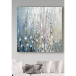 Winston Porter January Branches by Silvia Vassileva - Print on Canvas & Fabric in Black, Size 35.0 H x 35.0 W x 2.0 D in | Wayfair found on Bargain Bro from Wayfair for USD $81.31