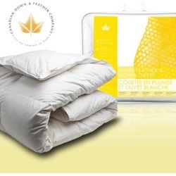 Canadian Down & Feather Company White Feather & Down Comforter (King)