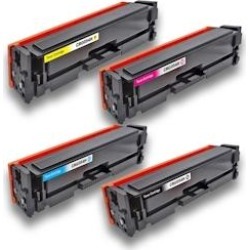 Sparset 4 Toner für Canon Color imageCLASS MF640 Series Tonerkassette kompatibel Canon 054H / 054