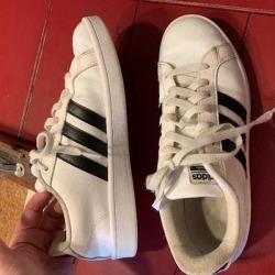 Adidas Shoes | Cloud Foam Adidas Sneakers | Color: Black/White | Size: 10
